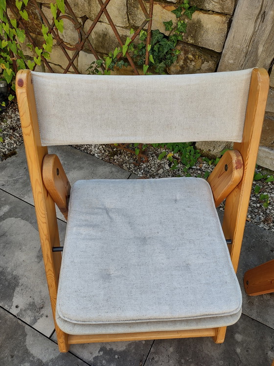 Image 1 of 2x IKEA Kontiki Gillis Lundgren folding chair