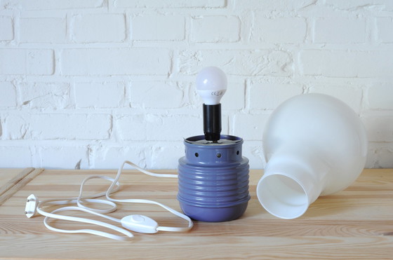 Image 1 of  Space age table lamp in the shape of a light bulb