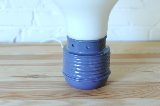 Image 1 of  Space age table lamp in the shape of a light bulb