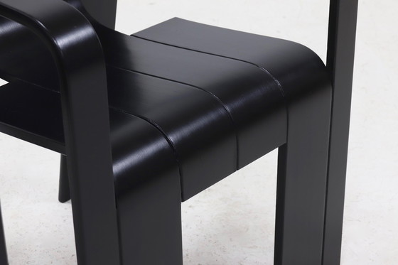 Image 1 of 2 x Gijs Bakker for Castelijn Strip Dining Chair