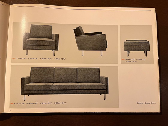 Image 1 of George Nelson Herman Miller sofa