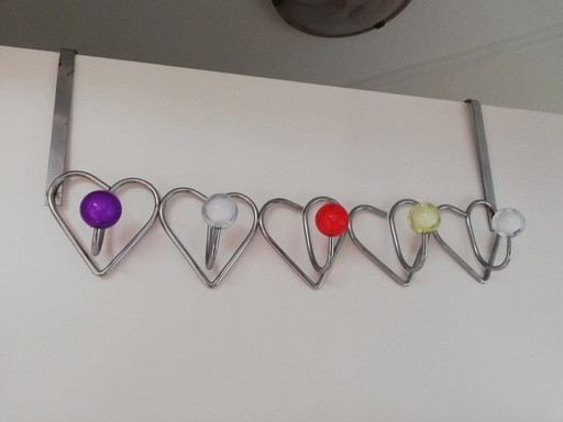 Sputnik Door Coat Rack With Colored Balls