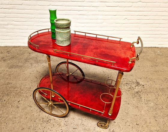 Image 1 of Aldo Tura Barcart Trolley, Italy 1960