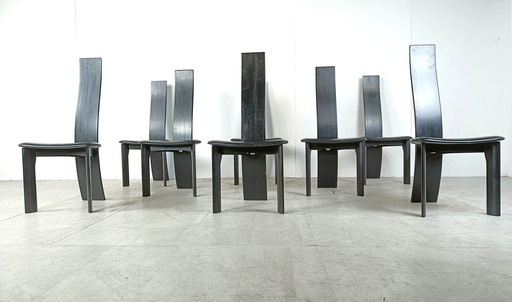 8x Rob & Dries van den Berghe eetkamerstoelen