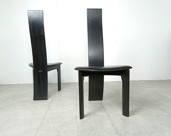 Image 1 of 8x Rob & Dries van den Berghe eetkamerstoelen