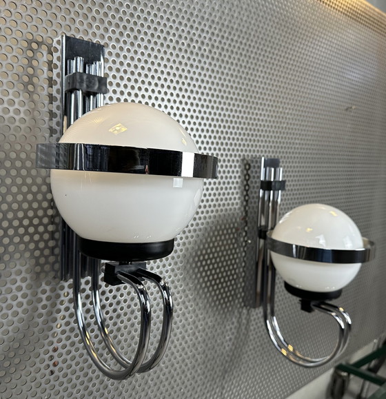 Image 1 of 2 lampade da parete dal design vintage