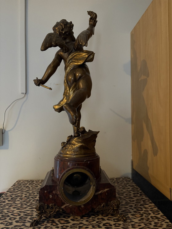 Image 1 of Antique Cupid Pendulum Clock, Anno 1875