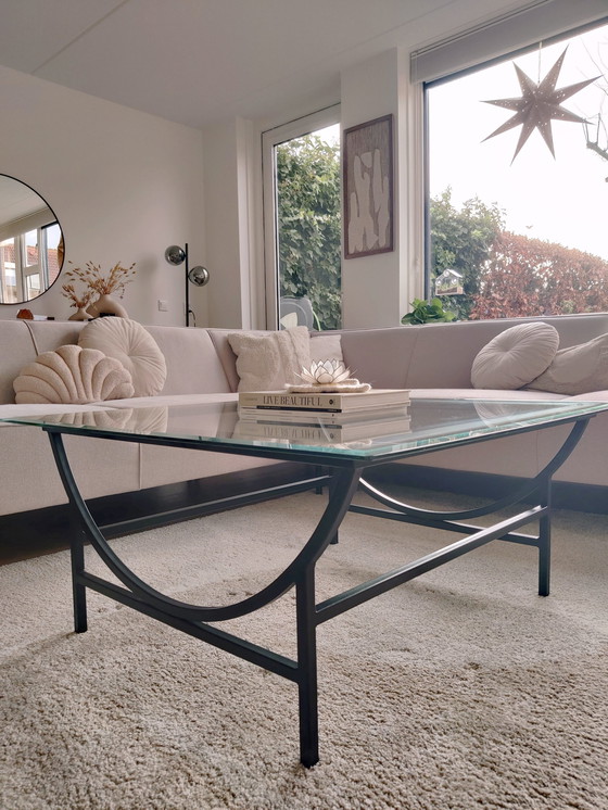 Image 1 of Tavolino da caffè in vetro vintage