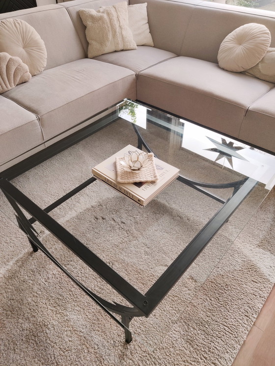 Image 1 of Tavolino da caffè in vetro vintage