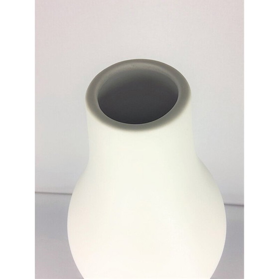 Image 1 of Vintage white ceramic vase, 1990