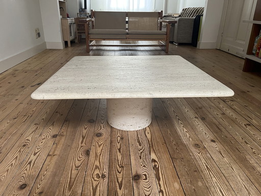 Travertine coffee table, Italy