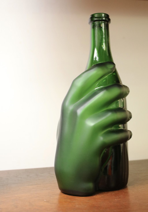 Albi glassworks, hand of Jean Jaurès.