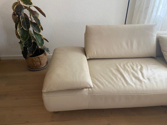 Image 1 of Koinor Leather Corner Sofa