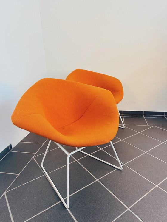 Image 1 of 2x Bertoia Diamond Chair by Knoll