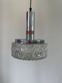 Massive hanging lamp vintage space age
