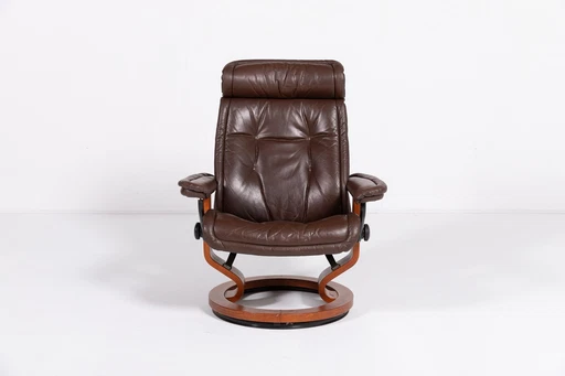 Scandinavian Design Lounge Chair 'Stressless' From Ekornes