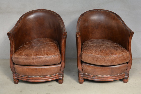 Image 1 of  2 X Flamant Armchairs