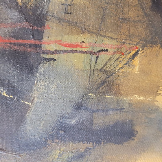 Image 1 of Vintage painting “H5” by Andrés Mende, 2017