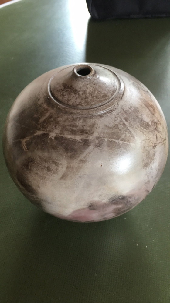 Image 1 of Signed Ardine Spitters Studio Pottery Jar