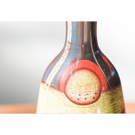 Image 1 of Vasi d'epoca in terracotta dipinti a mano, 1970-1980