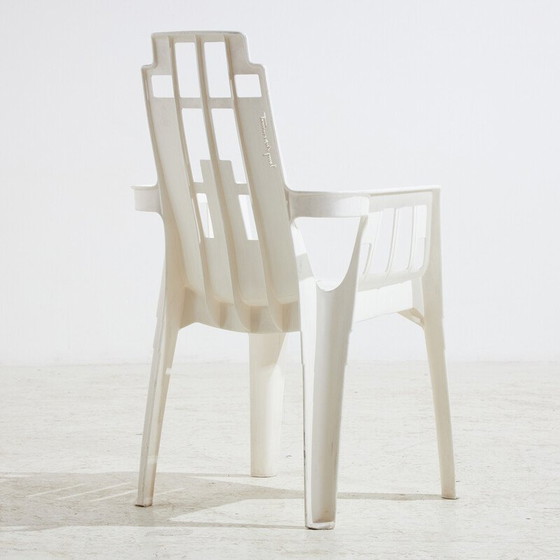 Image 1 of Vintage "Boston" plastic armchairs by Pierre Paulin for Henry Massonnet, 1980