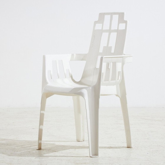 Image 1 of Vintage "Boston" plastic armchairs by Pierre Paulin for Henry Massonnet, 1980