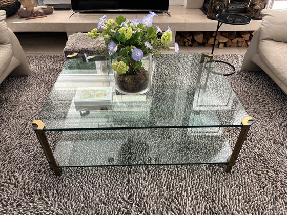 Image 1 of Coffee Table With 2 Glass Plates