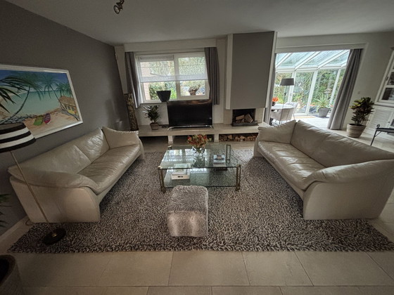 Image 1 of Coffee Table With 2 Glass Plates