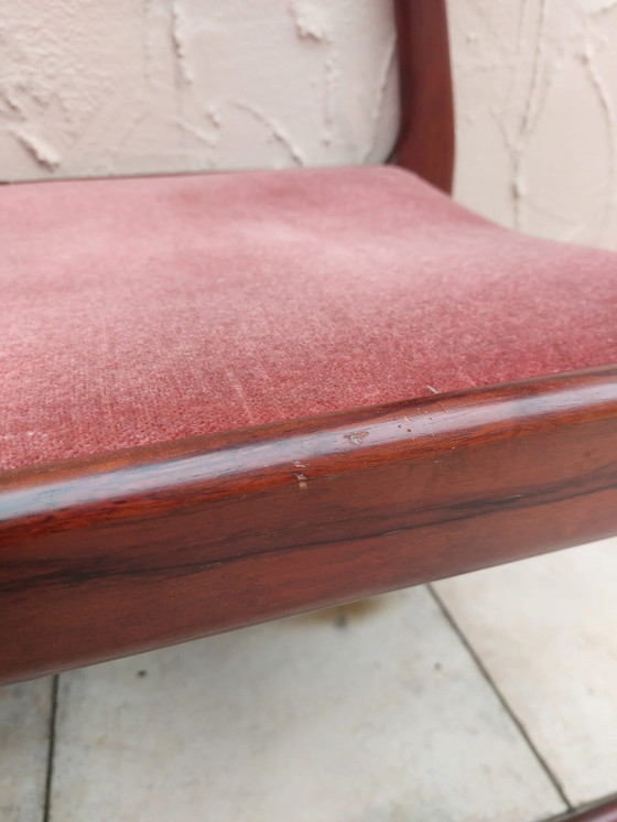 Image 1 of 4 X Mid-Century Rosewood Erik Buch Dining Chairs