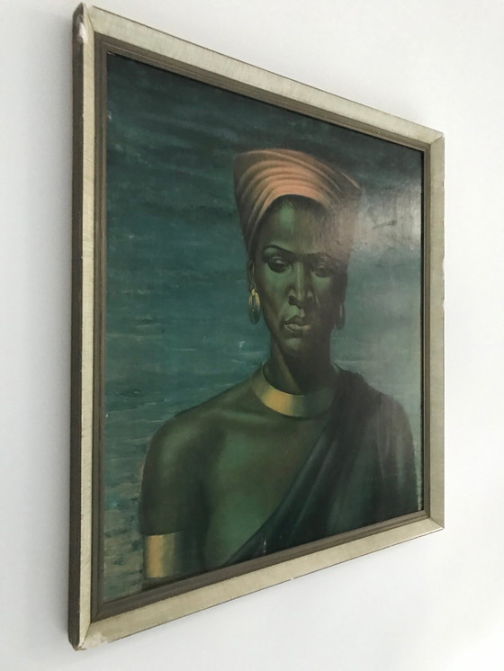 Image 1 of  Vladimir Tretchikoff (1913-2006) Zulu Girl - Original Print