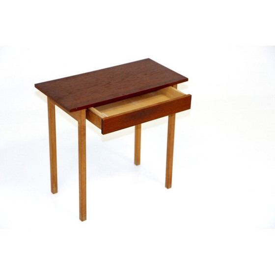 Image 1 of Comodino vintage in teak di Glas e Trä, Svezia 1960