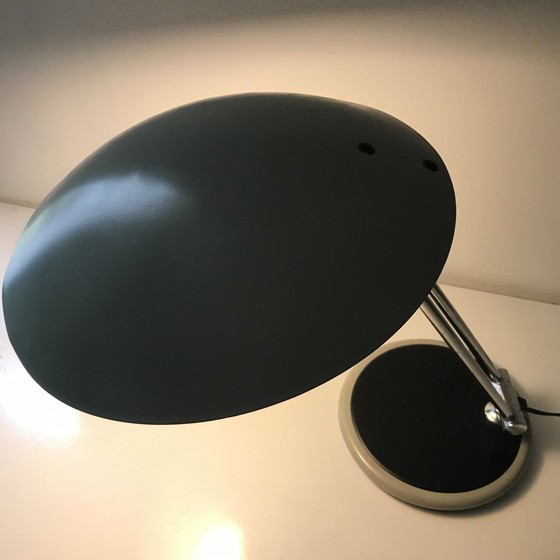 Image 1 of Vintage Desk Lamp - Saucer - Aluminor - Space Age - 1960
