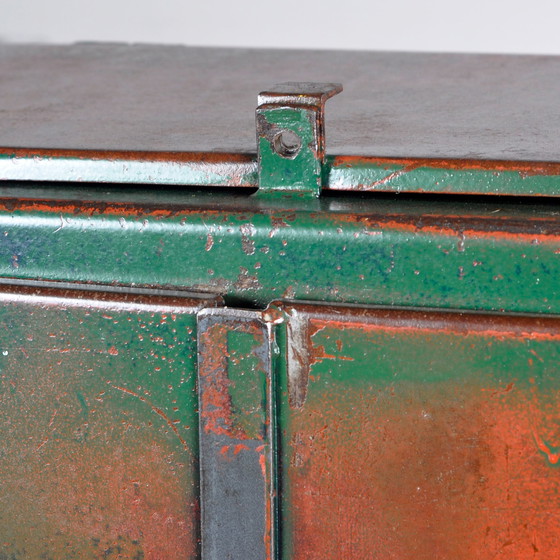 Image 1 of Industrial Iron Cabinet, 1960s