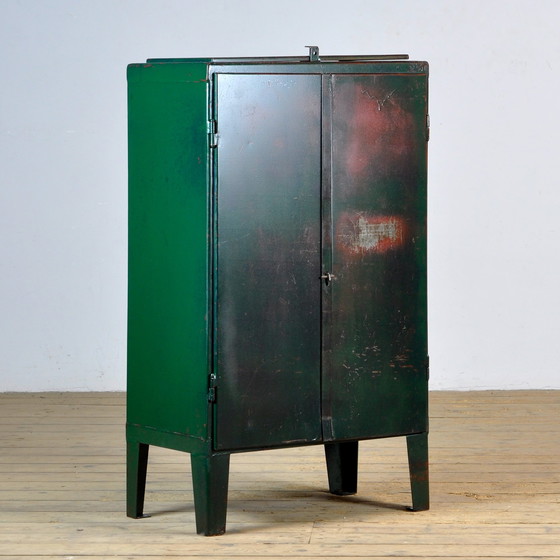 Image 1 of Industrial Iron Cabinet, 1960s