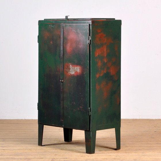 Image 1 of Industrial Iron Cabinet, 1960s