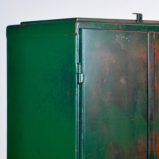 Image 1 of Industrial Iron Cabinet, 1960s