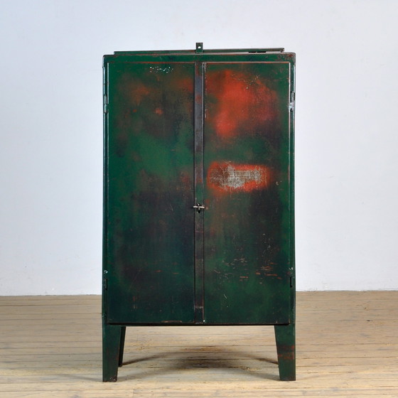 Image 1 of Industrial Iron Cabinet, 1960s