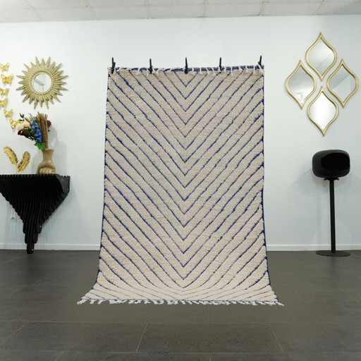 Berber Rug - 258 cm x 156 cm - White Wool