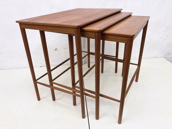 Image 1 of Teak coffee tables Design Kaj Winding For Poul Jeppesen