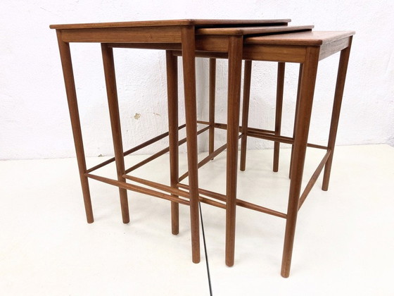 Image 1 of Teak coffee tables Design Kaj Winding For Poul Jeppesen