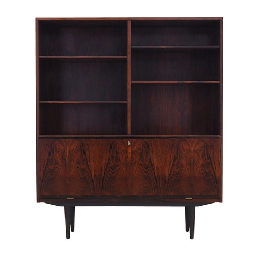 Rosewood Bookcase, Danish Design, 1970S, Manufacturer: Omann Jun