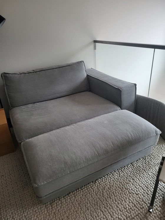 Image 1 of Corner Sofa And Footstool Bolia