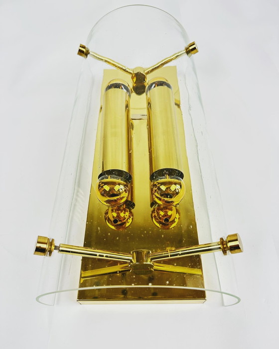 Image 1 of Lampada da parete vintage Glashütte Limburg