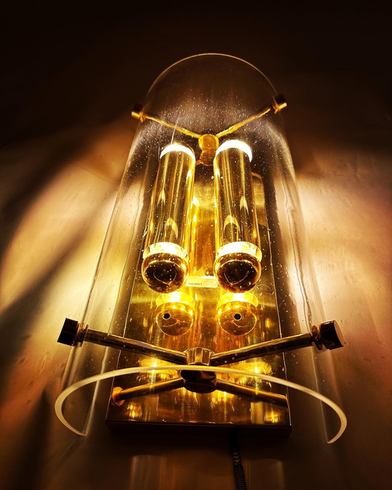 Image 1 of Lampada da parete vintage Glashütte Limburg