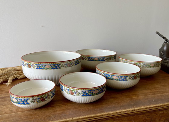 Image 1 of Set Of 6 Gigognes Salad Bowls