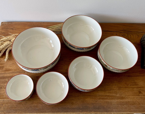 Image 1 of Set Of 6 Gigognes Salad Bowls