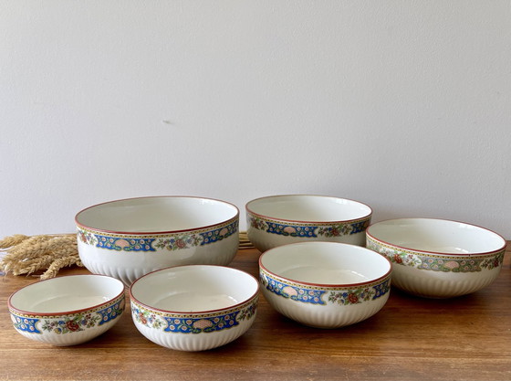 Image 1 of Set Of 6 Gigognes Salad Bowls