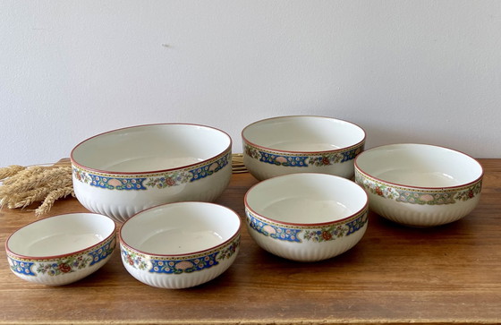 Image 1 of Set Of 6 Gigognes Salad Bowls