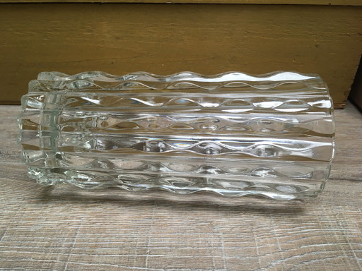 vase glass Italy Fidenza Vetraria vase