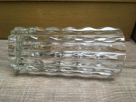 Image 1 of vase glass Italy Fidenza Vetraria vase